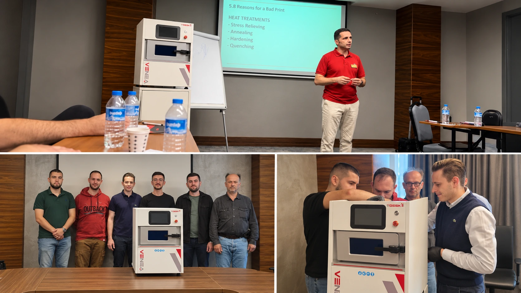 VENEA customer training session